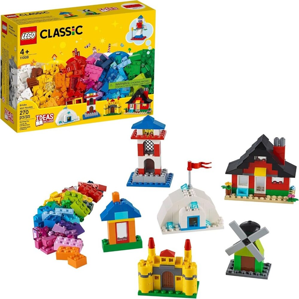 Lego  Classic Bricks and Houses 11008 Kids' Building Toy New In Box